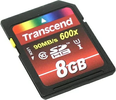 Карта памяти Transcend TS8GSDHC10U1 SDHC Memory Card 8Gb UHS-I Class10