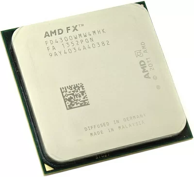 Процессор CPU AMD FX-4300     (FD4300W) 3.8 GHz/4core/ 4+4Mb/95W/5200 MHz  Socket AM3+