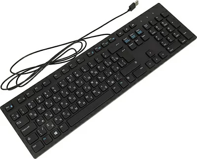 Клавиатура DELL KB216 Black USB 105КЛ