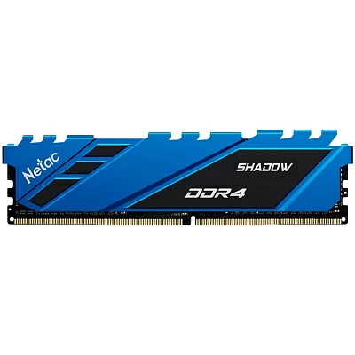 Модуль памяти Netac Shadow <NTSDD4P36SP-08B> DDR4 DIMM 8Gb <PC4-28800>  CL18