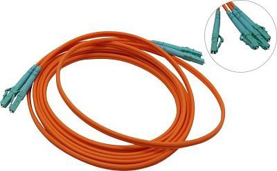 Кабель Patch cord  ВО LC-LC  Duplex  MM 50/125  3м