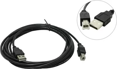 Exegate EX138940RUS Кабель  USB  2.0 A-->B  3м