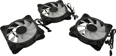 Вентилятор Deepcool DP-F12-AR-CF120P-3P CF120 Plus (4пин 120x120x25мм 3шт 28.8дБ 500-1800об/мин)