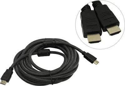 Defender Кабель HDMI to HDMI (19M -19M) 5м  ver1.4 87460