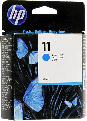 Картридж HP C4836AE (№11) Cyan для HP Business inkjet  1100/1200/2300 серии DesignJet 70/100(plus)/110plus/120