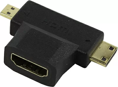 KS-is KS-361 Переходник HDMI F -> microHDMI M /miniHDMI M