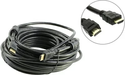 AOpen ACG511D-20м Кабель HDMI to HDMI (19M -19M) 20м 2  фильтра ver1.4