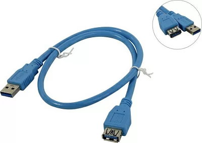 5bites UC3011-005F Кабель удлинительный USB 3.0 AM-->AF 0.5м