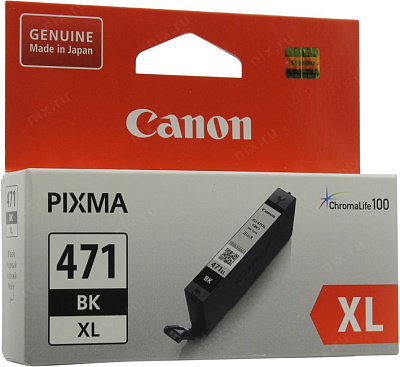 Чернильница Canon CLI-471BK XL  Black для PIXMA MG5740/6840/7740