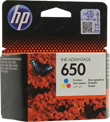 Картридж HP CZ102AE (№650) Color для принтеров  HP DJ IA 2515/3515