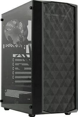 Корпус Miditower Powercase Diamond Mesh LED CMDM-L1 ATX  без БП