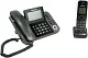 Panasonic KX-TGF310RUM Black проводной телефон+р/телефон (трубка с ЖК диспл.DECT)