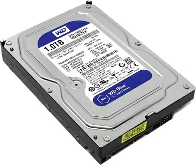 Жёсткий диск HDD 1 Tb SATA 6Gb/s Western Digital Blue WD10EZEX 3.5" 7200rpm  64Mb