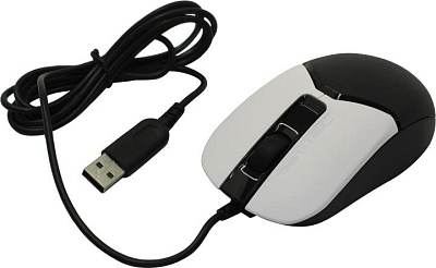 Манипулятор A4Tech FSTYLER Optical Mouse FM12  Panda (RTL) USB 3btn+Roll