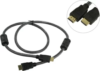 Defender Кабель HDMI to HDMI (19M -19M) 1м  ver1.4  2 фильтра 87340