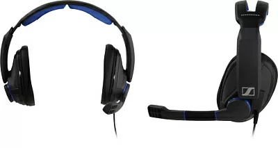 Наушники с микрофоном Sennheiser GSP 300 (шнур 2.5м с регулятором громкости) 507079