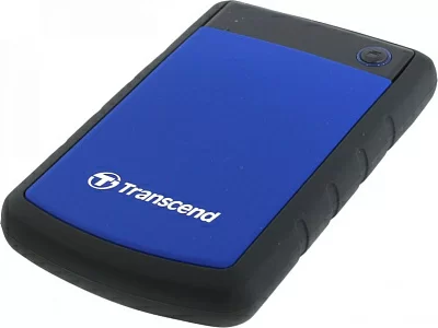 Накопитель TRANSCEND StoreJet 25H3 TS1TSJ25H3B USB3.0 Portable 2.5"  HDD  1Tb EXT  (RTL)