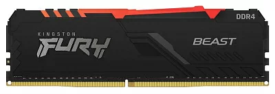 Модуль памяти Kingston  Fury Beast <KF432C16BBA/16> DDR4  DIMM 16Gb <PC4-25600> CL16