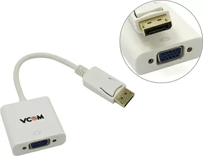 VCOM CG603-0.15м Кабель-адаптер DisplayPort  (M)  --> VGA  (15F)0.15м