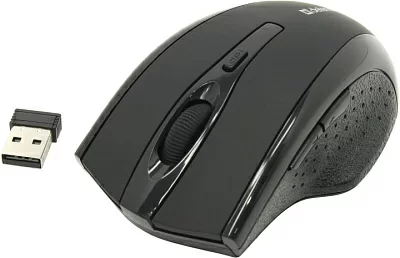 Манипулятор Defender Wireless Optical  Mouse Accura MM-665 Black (RTL) USB 6btn+Roll беспр.52665