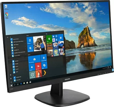 27"    ЖК монитор PHILIPS 273V7QDSB/00/1 (LCD  1920x1080  D-Sub DVI  HDMI)