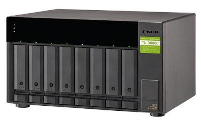 QNAP DAS TL-D800C (8x3.5"/2.5" HotSwap SATA USB3.2  Gen2)