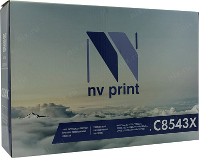 Картридж NV-Print аналог C8543X Black  для HP LJ 9000/9040/9050