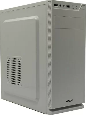 Корпус Miditower Ginzzu A220 White ATX без БП