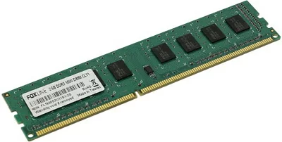 Модуль памяти Foxline DDR3 DIMM 2Gb PC3-12800 CL11