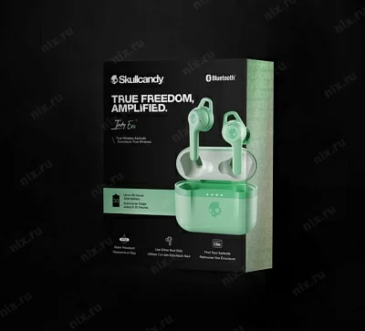 S2IVW-N742 Skullcandy Наушники TWS беспроводные внутриканальные INDY EVO  TRUE WIRELESS IN-EAR мятные