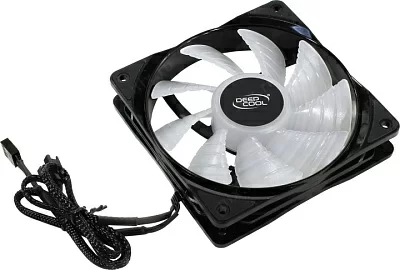 Вентилятор Deepcool DP-FRGB-RF120-1C RF120 (4пин  120x120x25мм 17.8-27дБ  500-1500об/мин)