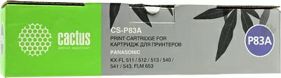 Картридж Cactus CS-P83A для Panasonic KX-FLM653  KX-FL540/541/543/511/2/3