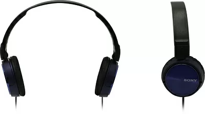 Наушники SONY  MDR-ZX310  Blue (шнур  1.2м)