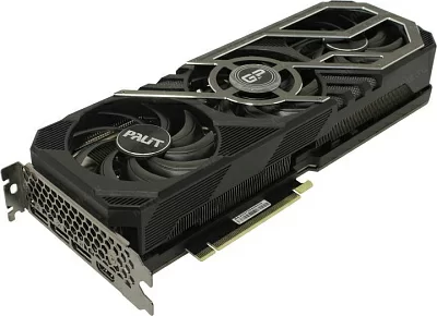 Видеокарта 24Gb PCI-E GDDR6X Palit RTX3090 GamingPro OC 24G (RTL)  HDMI+3xDP GeForce  RTX3090