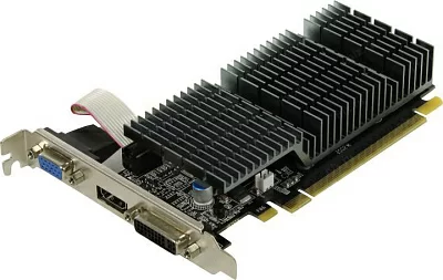 Видеокарта 1Gb <PCI-E> GDDR2 AFOX AF210-1024D2LG2 (RTL)  D-Sub+DVI+HDMI <GeForce  G210>