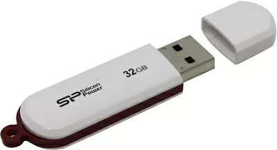 Накопитель Silicon Power LuxMini 320 SP032GBUF2320V1W USB2.0  Flash Drive 32Gb (RTL)