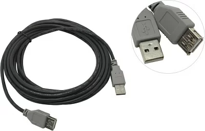 5bites UC5011-050C Кабель удлинительный  USB  2.0 A-->A  5м