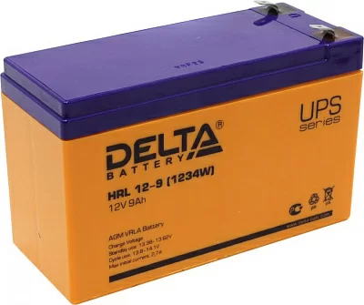 Аккумулятор Delta HRL 12-9(X)  (12V 9Ah) для UPS