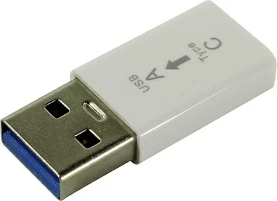 KS-is KS-379  White Переходник USB AM-->USB-CF