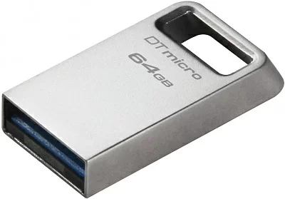 Накопитель Kingston DataTraveler Micro <DTMC3G2/64GB> USB3.2  Flash  Drive 64Gb (RTL)