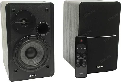 Колонки Edifier R1280DBs Black (2x21W дерево Bluetooth  ПДУ)