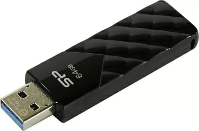 Накопитель Silicon Power Blaze B03 SP064GBUF3B03V1K USB3.2  Flash  Drive 64Gb  (RTL)