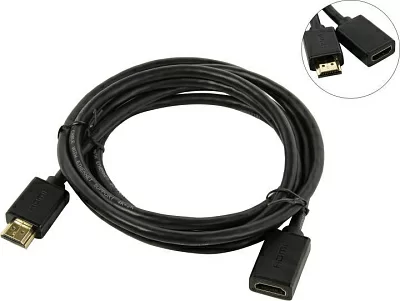 Telecom TCG235MF-2m Кабель удлинительный HDMI (19M -19F)  2м ver2.0