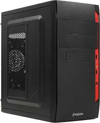 Корпус Minitower  Exegate QA-410 Black MicroATX без БП EX272737RUS