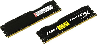 Модуль памяти Kingston HyperX Fury HX316C10FBK2/16 DDR3 DIMM 16Gb  KIT  2*8Gb PC3-12800 CL10