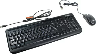 Комплект Microsoft Wired Desktop 600 USB (Кл-раМ/Мед+Мышь 3кнRoll) 3J2-00015