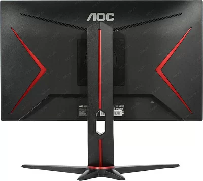 23.8" ЖК монитор AOC 24G2SU Black-Red с поворотом экрана (LCD 1920x1080 D-Sub  HDMI  DP USB3.1  Hub)