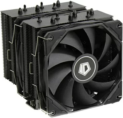 Охладитель ID-Cooling ID-CPU-SE-207-XT-BLACK (1155/2011/2066/1200/AM4 15.2-35.2дБ700-1800об/мин  Al+тепл.трубки)