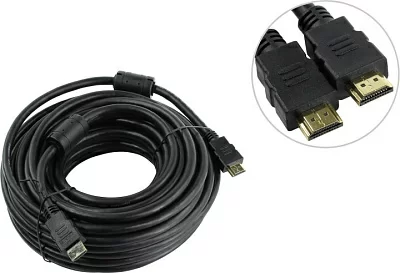 AOpen ACG711D-15м Кабель HDMI to HDMI (19M -19M) 15м 2  фильтра ver2.0